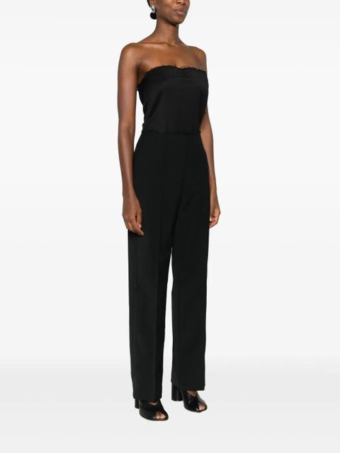 ENTIRE STUDIOS Zerobound raw-edge trousers - Black