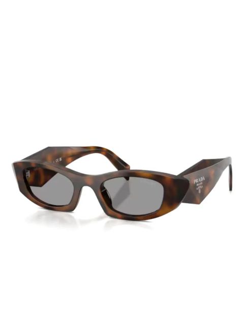Prada Eyewear cat-eye frame sunglasses - Brown - zdjęcie produktu nr 2