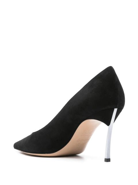 Casadei 90mm Superblade Suede pumps - Black