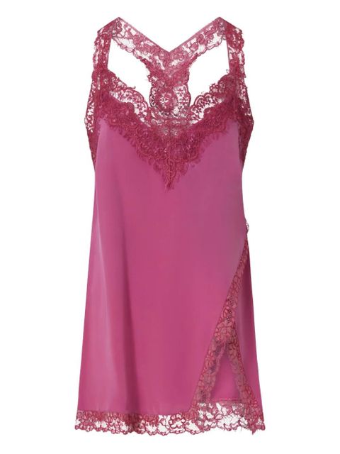 PINKO lace-trimmed silk top - zdjęcie produktu nr 1