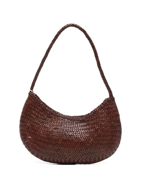 DRAGON DIFFUSION Nova Luna braided-handle tote bag - Brown - zdjęcie produktu nr 1