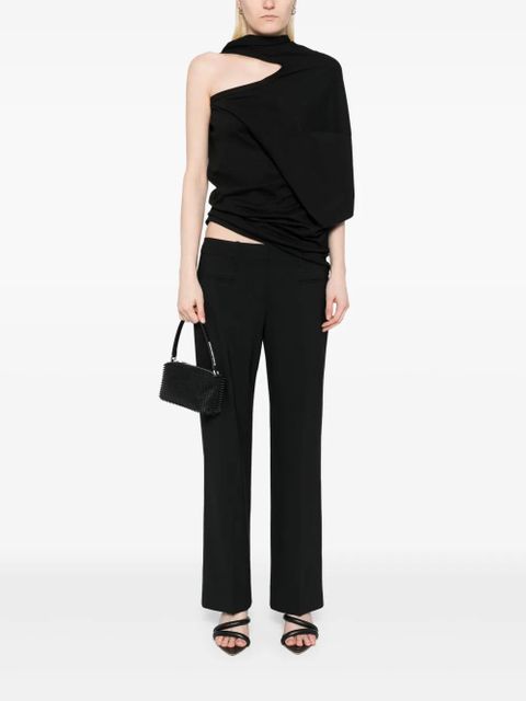 Christopher Esber Distort cutaway T-shirt - Black - zdjęcie produktu nr 2