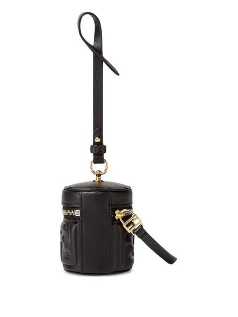 FENDI Baguette logo-embossed charm - Black