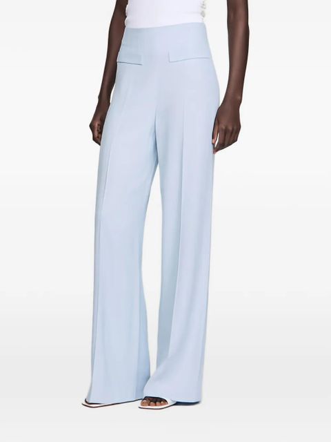SANDRO sequin-striped trousers - Blue - zdjęcie produktu nr 1