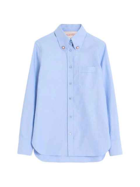 Valentino Garavani long-sleeve shirt - Blue