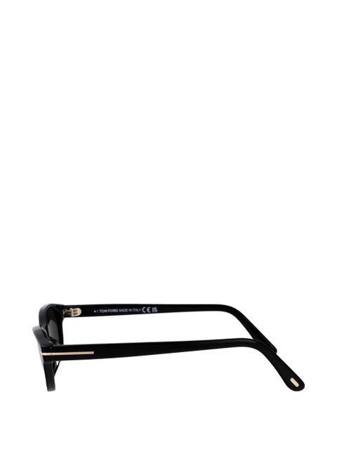 TOM FORD oval-frame sunglasses - Black