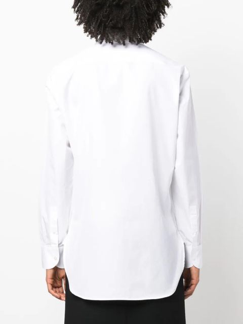 The Row pointed-collar long-sleeve shirt - White