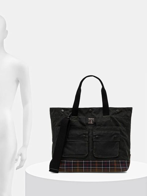 Barbour torba Field Wax kolor zielony UBA0750