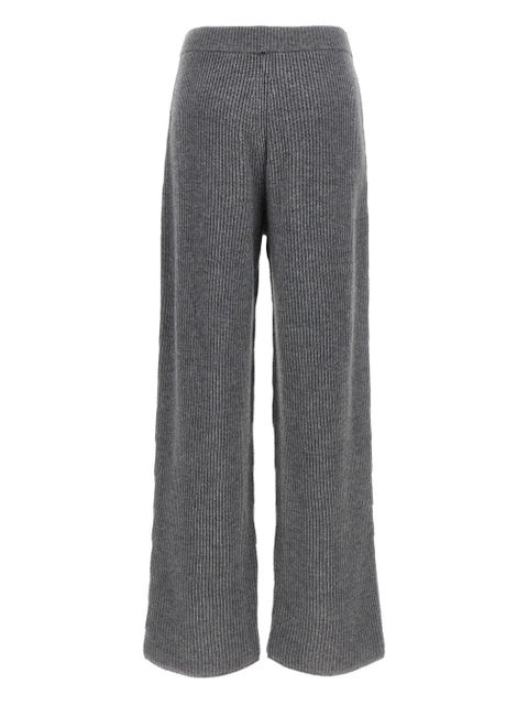 Sportmax ribbed straight trousers - Grey - zdjęcie produktu nr 2