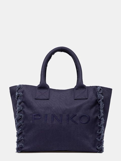 Pinko torebka shopper damska jeansowa - zdjęcie produktu nr 2