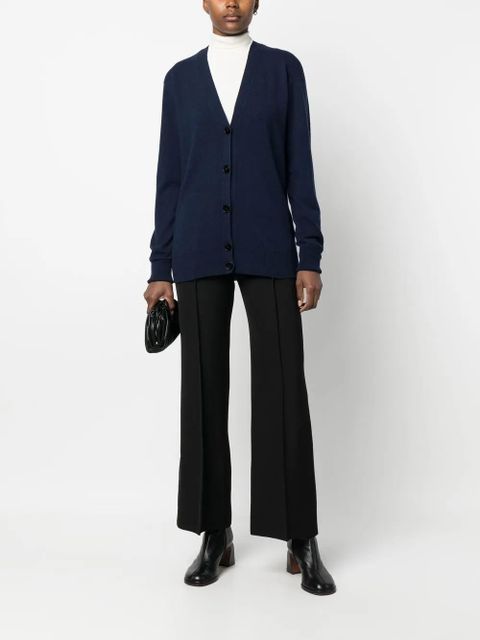 Jil Sander button-down cashmere cardigan - Blue - zdjęcie produktu nr 2