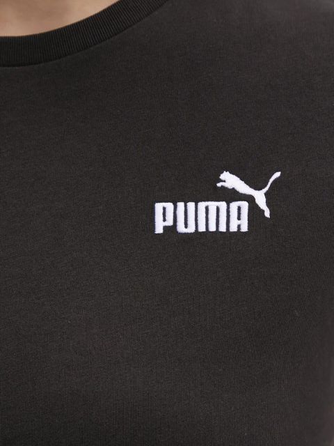 Puma t-shirt bawełniany damski kolor czarny 682372