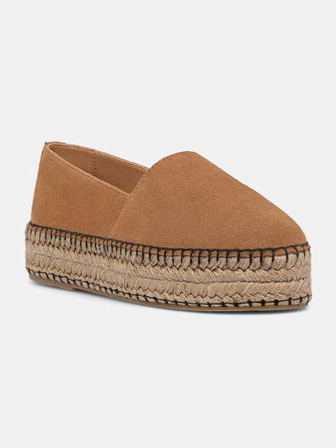 Answear.LAB espadryle na platformie damskie zamszowe - zdjęcie produktu nr 1