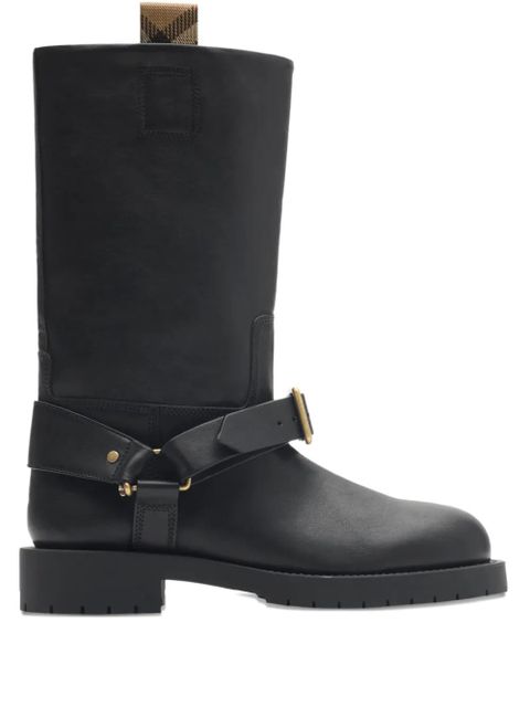 Burberry leather boots - Black - zdjęcie produktu nr 1