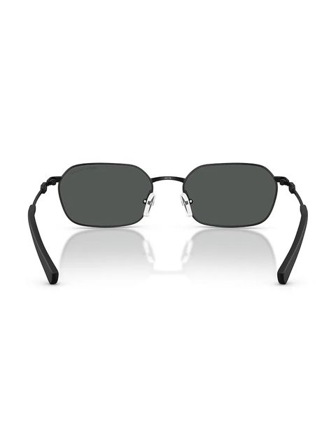 Armani Exchange okulary przeciwsłoneczne kolor czarny 0AX2056S - zdjęcie produktu nr 2
