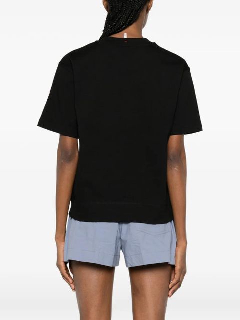 Moncler Grenoble SS logo-detail T-shirt - Black