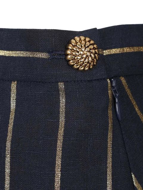 Vivienne Westwood striped button skirt - Blue