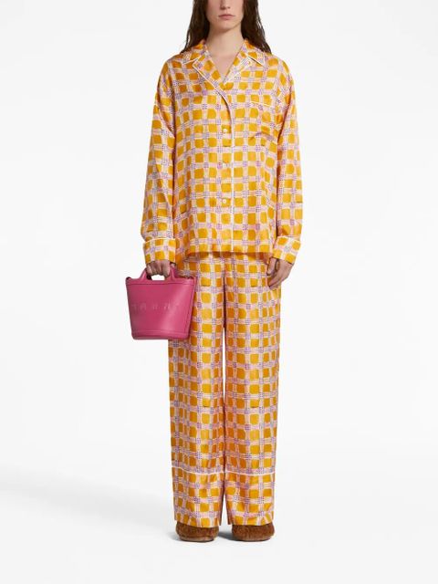 Marni small Tropicalia bucket bag - Pink - zdjęcie produktu nr 2