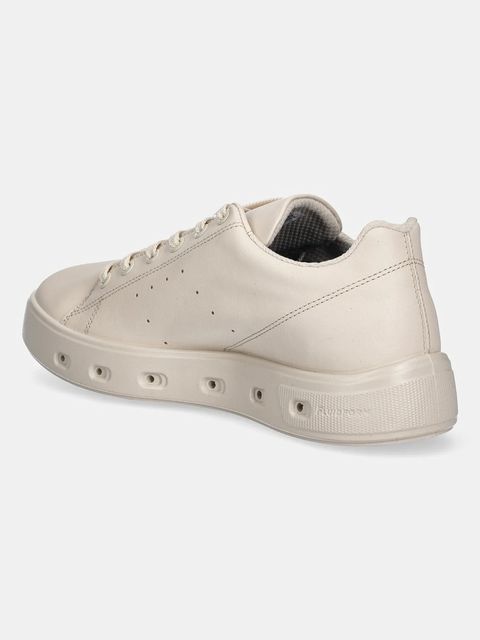 Ecco sneakersy skórzane Street 720 Lea Gtxs damskie kolor beżowy 209763-01378