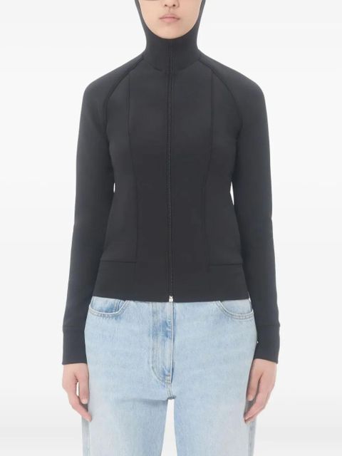 Valentino Garavani VLogo Signature-embossed hoodie - Black - zdjęcie produktu nr 2