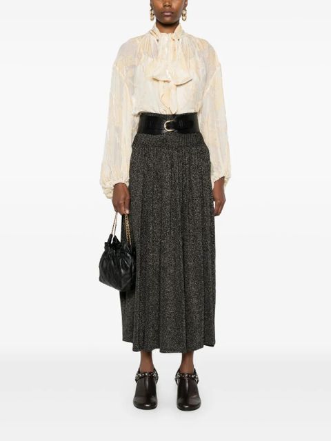 ZIMMERMANN Crush maxi skirt - Black - zdjęcie produktu nr 2