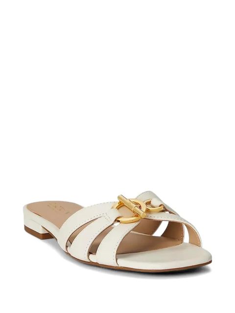 Lauren Ralph Lauren Blaike buckle strap sandals - White - zdjęcie produktu nr 1