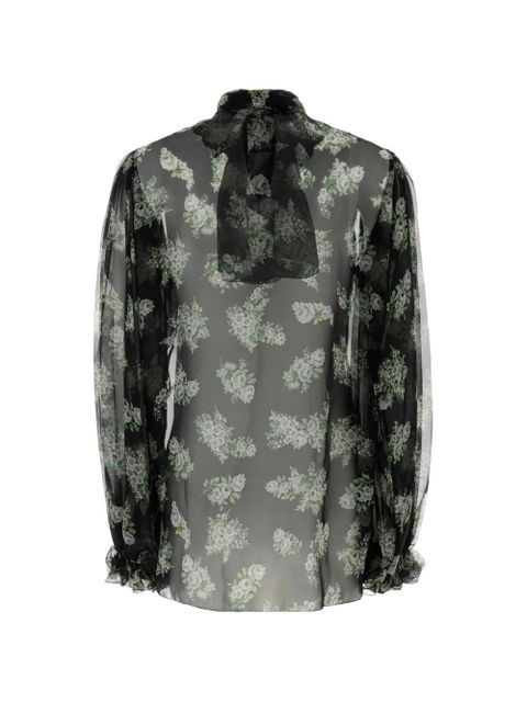 Dolce & Gabbana floral blouse - Black - zdjęcie produktu nr 2