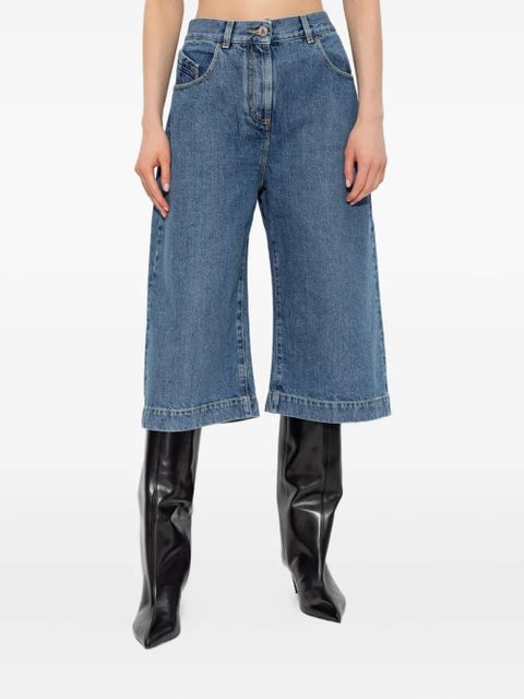 The Attico cropped jeans - Blue