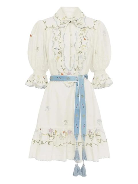 ALEMAIS Giulia mini dress - White - zdjęcie produktu nr 1