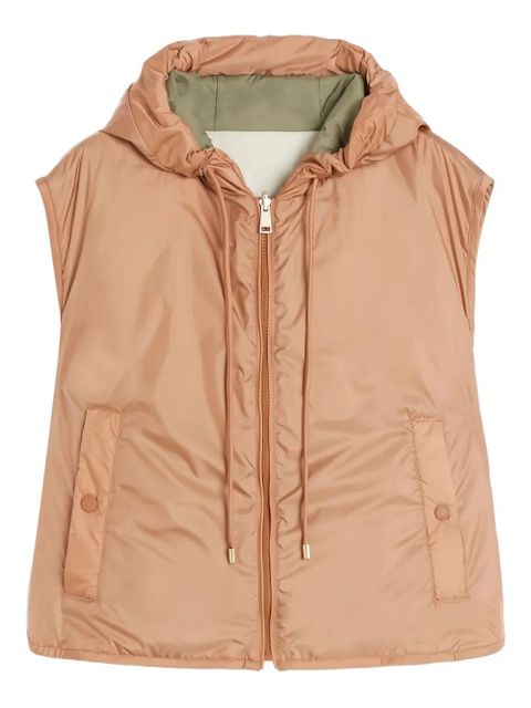 Weekend Max Mara reversible hooded quilted gilet - Green - zdjęcie produktu nr 1