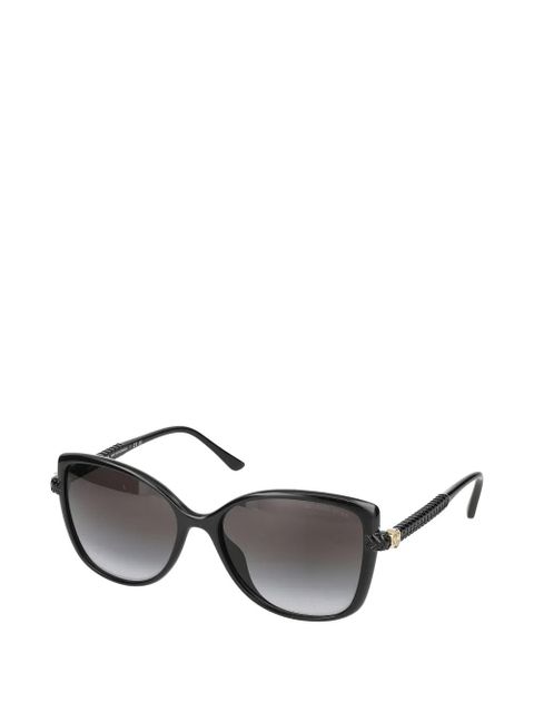 Michael Kors logo-plaque cat-eye sunglasses - Black - zdjęcie produktu nr 2