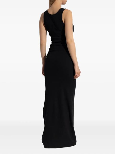 Versace jersey maxi dress - Black