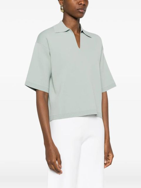 Max Mara V-neck T-shirt - Green