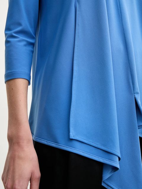 Joseph Ribkoff bluzka damska kolor fioletowy gładka 161066S25