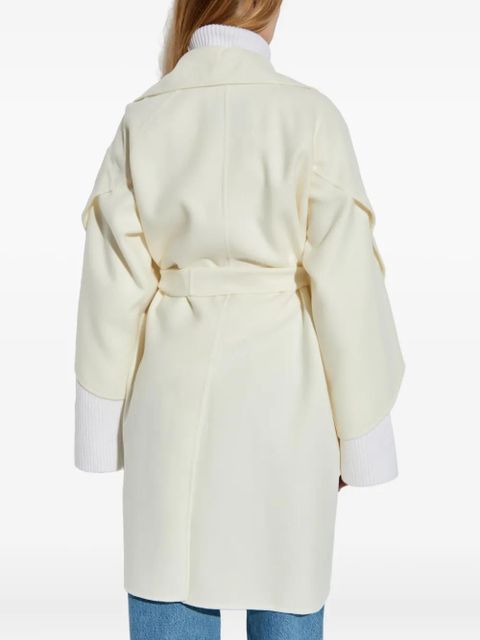 Max Mara Cosetta belted coat - White