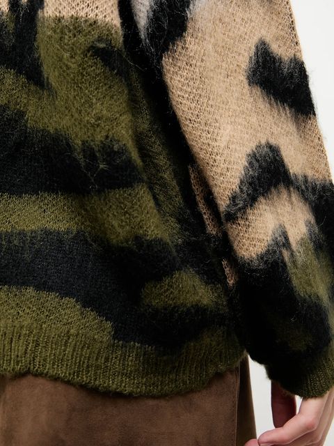 Answear.LAB sweter z dodatkiem wełny damski kolor zielony - zdjęcie produktu nr 2
