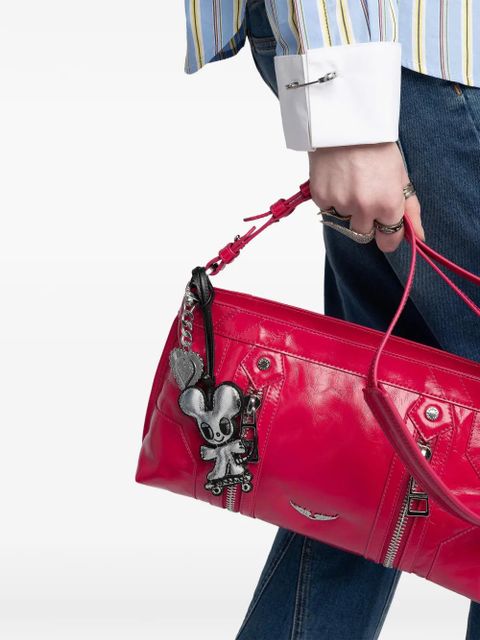 Zadig&Voltaire skater mouse keyring - Silver