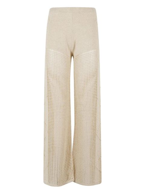 MC2 Saint Barth Alva crochet-trousers - Neutrals