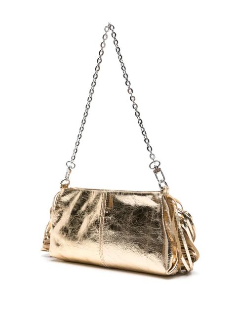 Maje Miss M metallic leather clutch bag - Gold - zdjęcie produktu nr 2