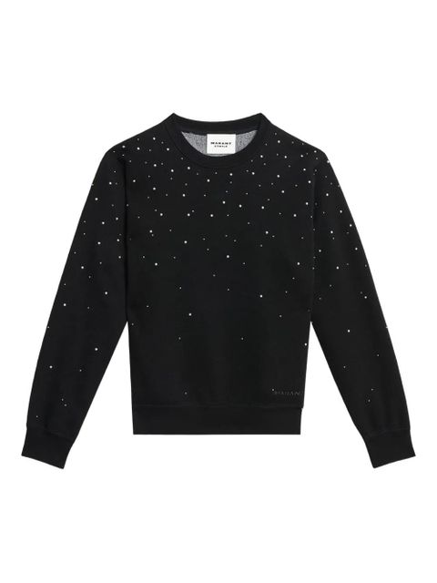 MARANT ÉTOILE Riseda studded sweatshirt - Black - zdjęcie produktu nr 1