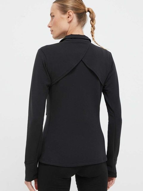 adidas Performance bluza treningowa kolor czarny gładka HY9227