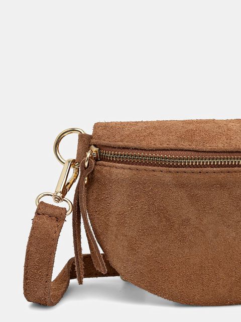 Answear Lab nerka zamszowa kolor brązowy