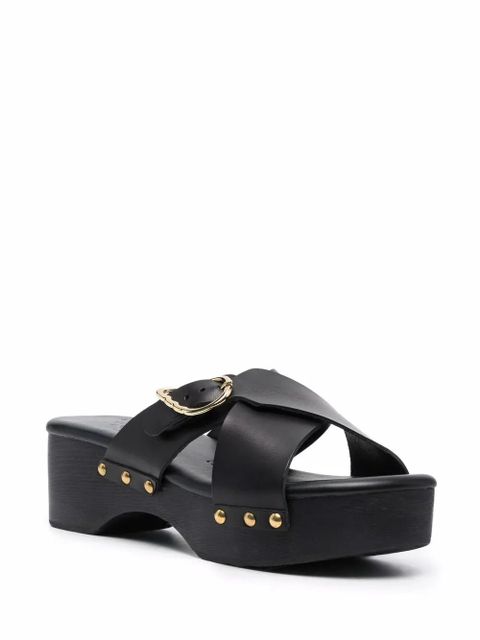 Ancient Greek Sandals Marilia clog sandals - Black - zdjęcie produktu nr 2