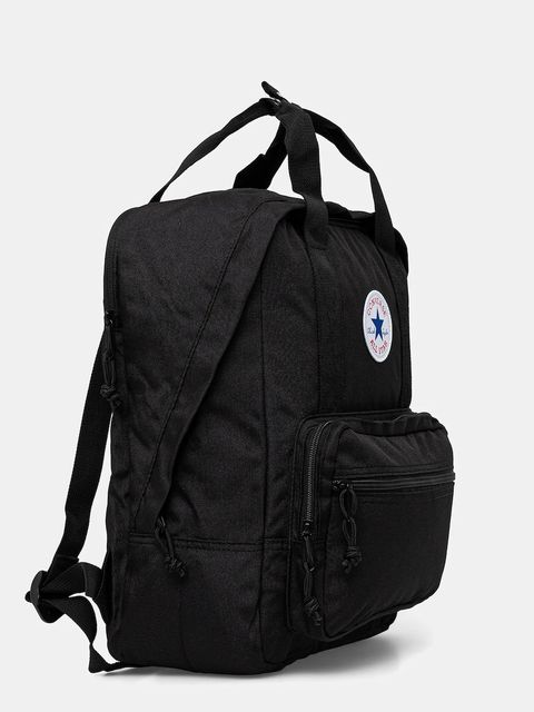 Converse plecak kolor czarny duży gładki MA5679 - zdjęcie produktu nr 2