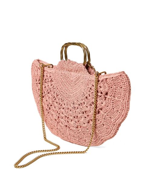 TWINSET woven-construction clutch bag - Pink - zdjęcie produktu nr 2