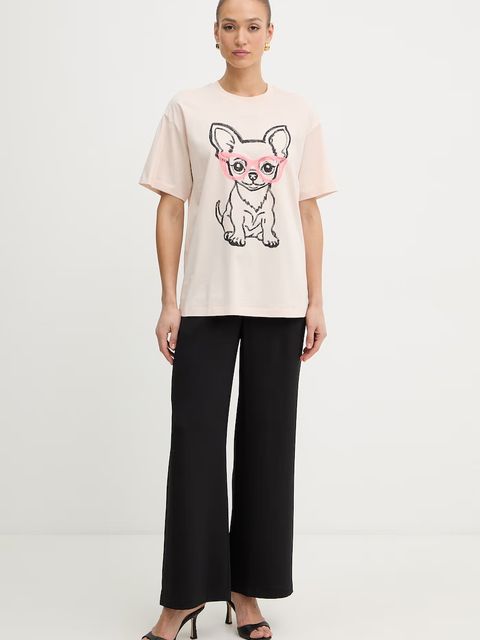 Twinset t-shirt damski bawełniany - zdjęcie produktu nr 1