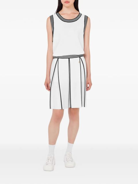 Moschino striped-pattern skirt - White - zdjęcie produktu nr 2