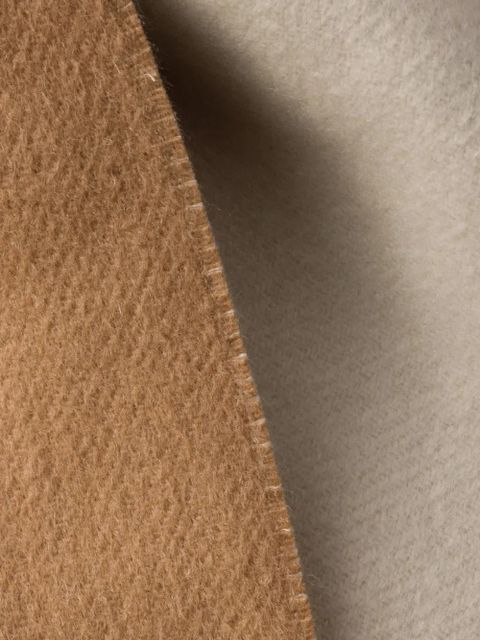 Prada fringe-detail scarf - Brown - zdjęcie produktu nr 2