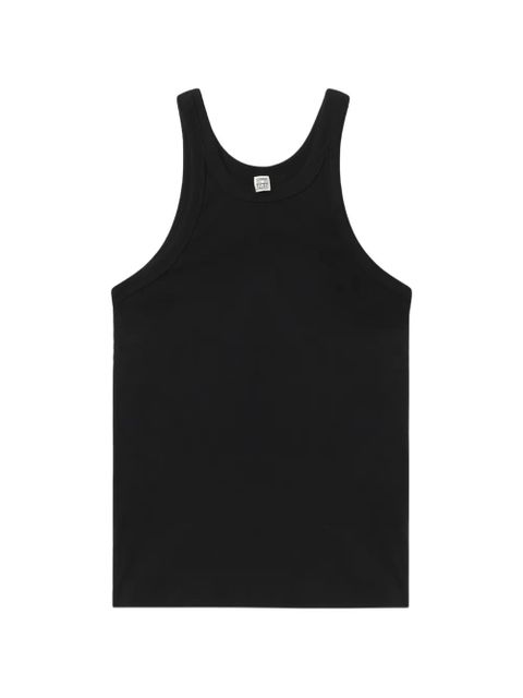 TOTEME round-neck tank top - Black - zdjęcie produktu nr 1
