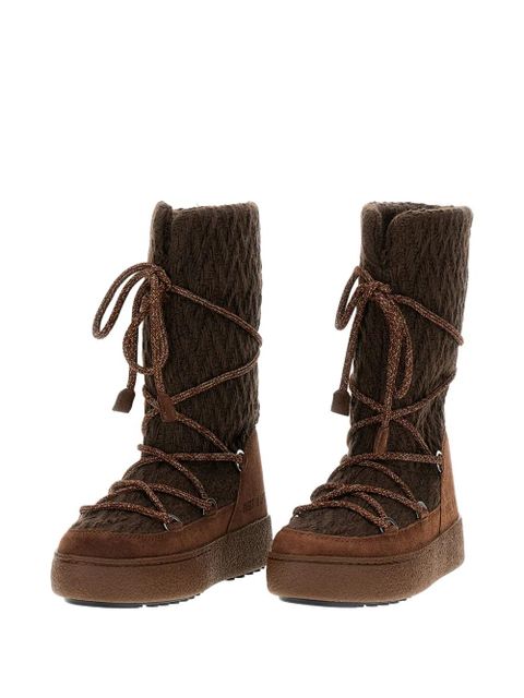 Moon Boot x Guest in Residence Ltrack boots - Brown